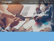 Tablet Screenshot of isymplify.com